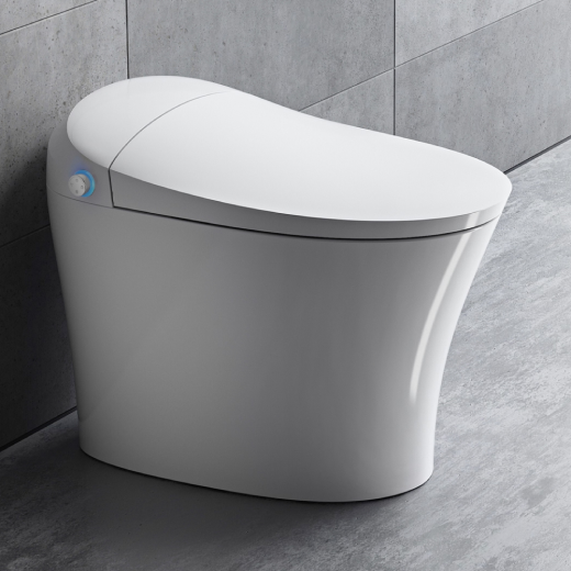 Nirva Flow S Pro Toilet in bathroom